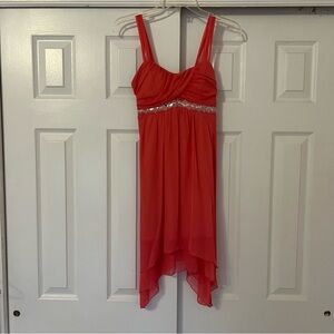 Juniors Pink Formal dress